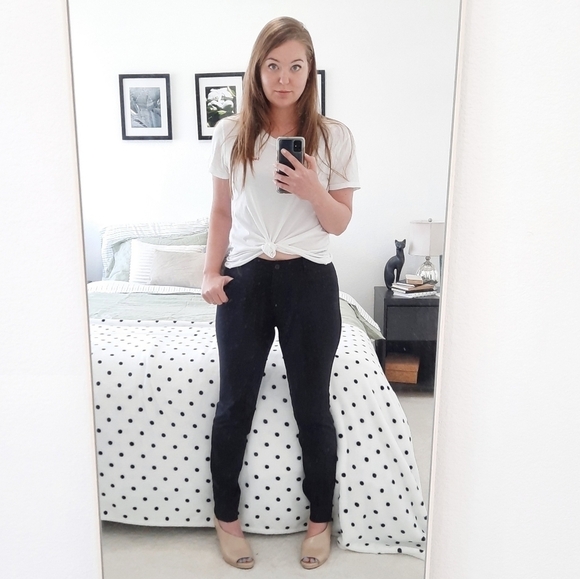 Dolce & Gabbana Pants - Dolce & Gabbana Black Zipper Pants 44